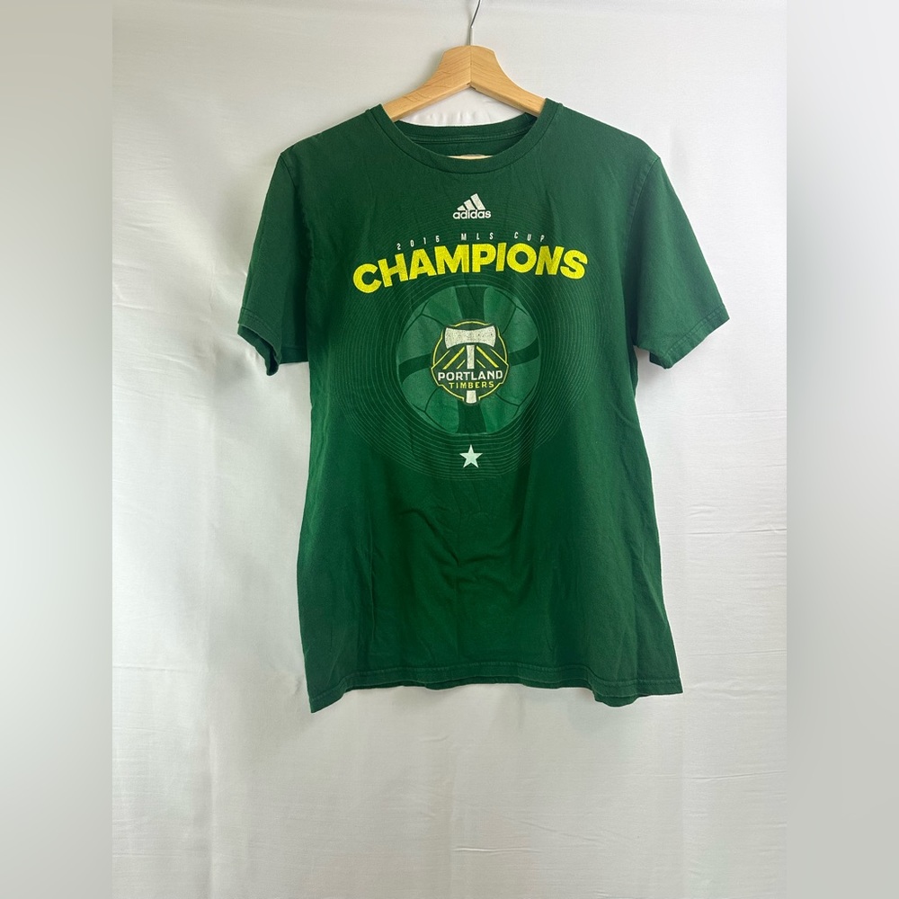 🔥 Green Portland Timbers 2015 MLS Cup Champs Tee | Short Sleeves 🔥